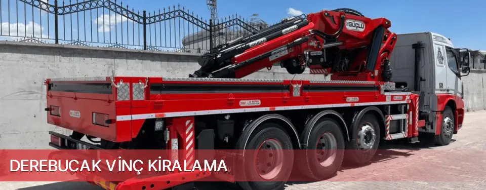 Derebucak İlçemi Vinç Kiralama